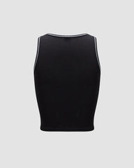 Negative Blues Graphic Tank Top