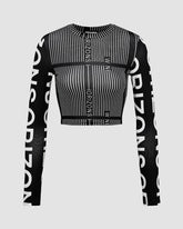 Orizons Graphical Print Top