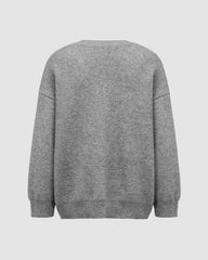 Snow Capped Graphic Cardigan