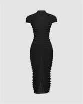 Ruched Bodycon Maxi Dress