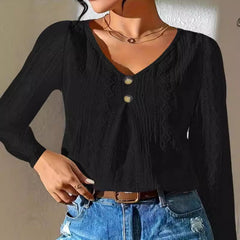 Eloise Eyelet Shirt Top