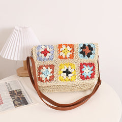 Esme Patchwork Crochet Shoulder Bag