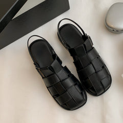 Fisherman Flat Shoe Strappy Close-toe Sandals