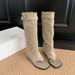 Open Toe Inside Height Sandals Summer Boots