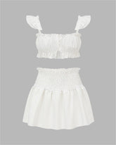 Dermeda Ruffle Coord Set