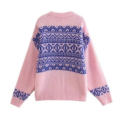 Imogen Fair Isle Knit Sweater