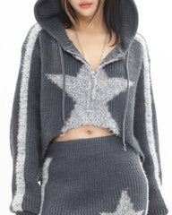 Shining Stars Knitted Cradigan