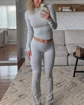 Solid Color Basic Coord Set