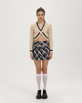 Stolen Moment Plaid Skirt