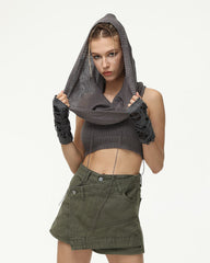 Deserted Wanderer Knit Hoodie