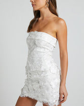 Leamindeen Floral Off Shoulder Dress