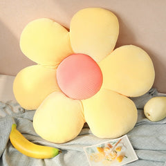 Daisy Flower Floor Pillow Home Decorative Seating Cushion