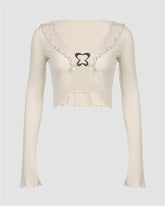 Heart Status Split Wing Cardigan