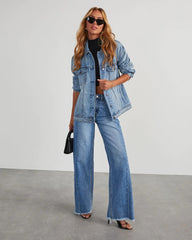 The Aria High-Waist Wide-Leg Jeans