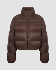 Turtleneck Fluffy Jacket