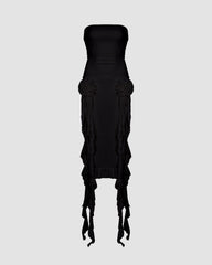 Mya Rose Asymmetric Tube Dress