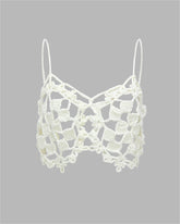 Nianola Knit Mini Crop Top