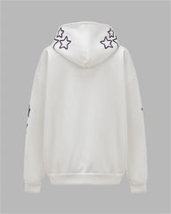 Magic Trip Star Print Hoodie