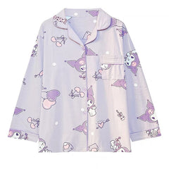 Pajama Sets Button Down Long Sleeve Pj Sleepwear Home Wear