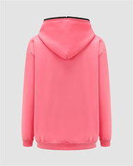 Hip Hop Graffiti Letter Print Hoodie