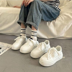 Thick-soled platform shoes sports shoes