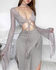 Only Ghosts Tie Coord Set