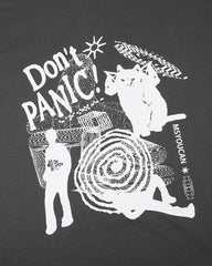 Don't Panic Graphic Oversized Top
