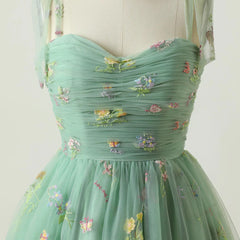 Short Homecoming Dresses Cute Spaghetti Straps Prom Dress