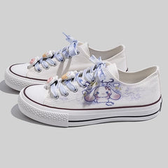 Hand-painted Cute Canvas Tennis Shoes Low-top
