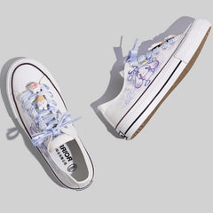 Hand-painted Cute Canvas Tennis Shoes Low-top