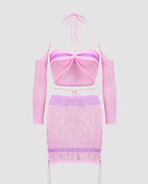 Princess Peach Crochet Coords