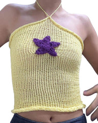 Triangulum Star Halter Top