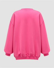Soild Color Crew Sweatshirt