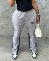 Graffiti Patchwork Track Pants