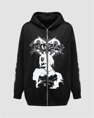 Turbulent Grunge Zip Jacket