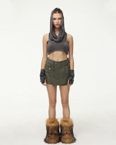 Phlogiston Wrap Cargo Skirt