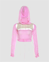 Blessed Thunder Knitted Top with Hoodie