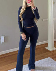 Solid Color Basic Coord Set