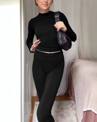 Solid Color Basic Coord Set