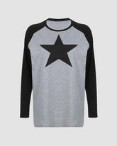 Classic Star Raglan Oversized Top