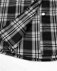 Tunder Easy Oversized Plaid Shirt