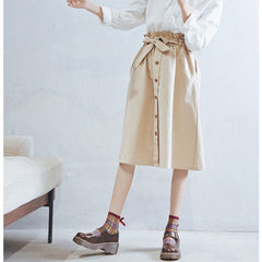 Vintage Buckle Leather Mary Janes Shoes