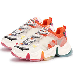 Color Splash Chunky Sneakers