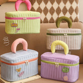 Kawaii Aesthetics Large Capacity Colour Cosmetic Bag