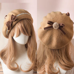 Cute Lolita Bow Cap