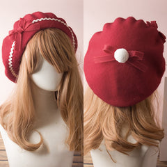 Cute Lolita Bow Cap