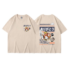 Hip-Hop Harajuku Japanese Style Konnichiwa T-Shirt