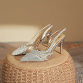 This Or That Rhinestone Pumps