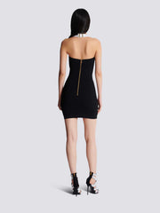 Halter neck backless tight mini dress