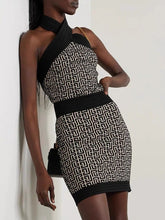 Halter Neck Backless Tight Hip Dress